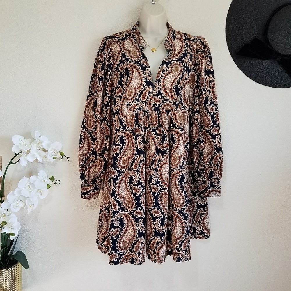 BANANA REPUBLIC SOLARI CORDUROY MINI DRESS